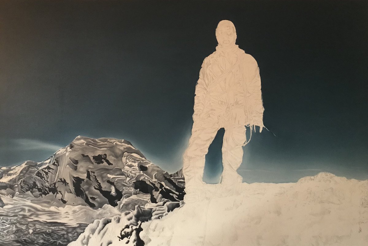TeamPictorica's tweet photo. Creación del Joven Alpinista #grupopictorica #mountainner #artemexicano #oilpainting https://t.co/Lef1L0ZMBS