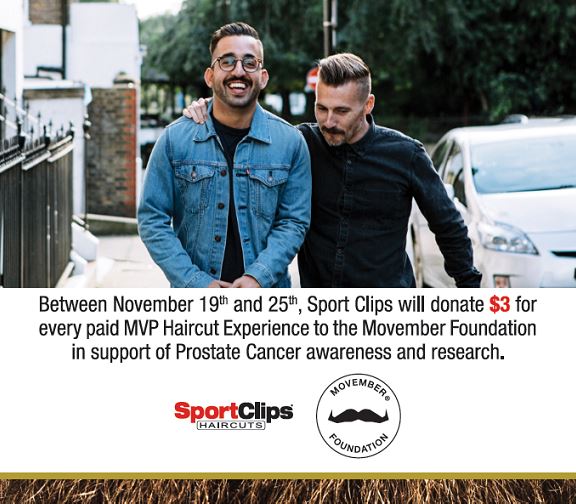 sportclipsca's tweet photo. Join us @sportclipsca as we help millions of men live happier, healthier, and longer lives!
#Movember #SportClipsCanada https://t.co/XeWRUV6p4U