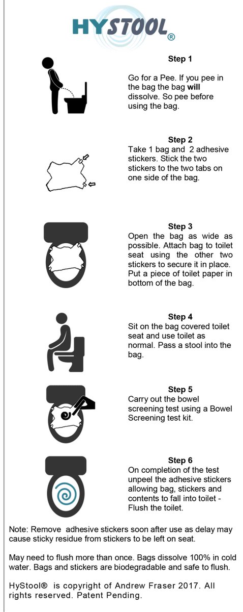 HyStool1's tweet image. If something is easy more will do it. Hystool makes it simple 
#hystool #bowelcancer #cancerscreening #colorectalcancer #colorectalsurgery