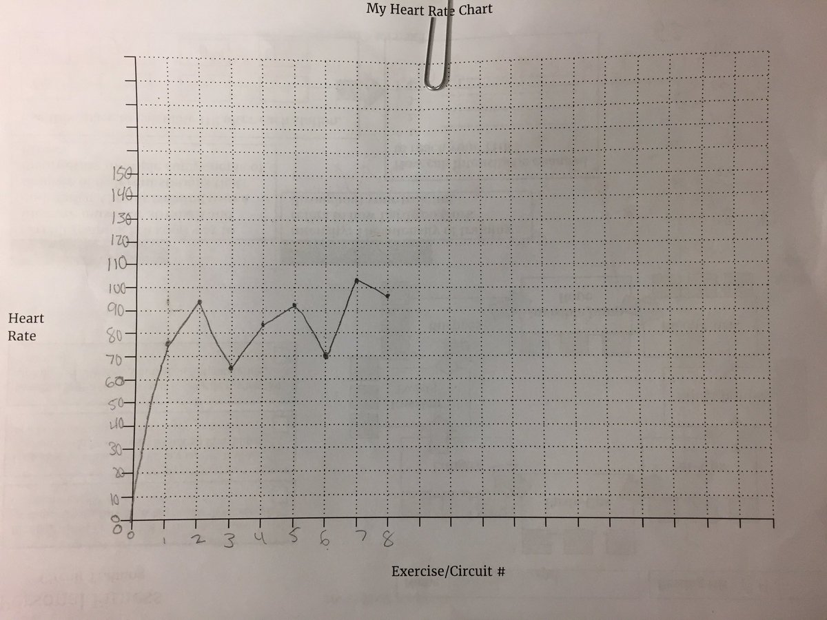 MsNHayPE's tweet photo. Graphing our heart rates @DDMSDragons during our fitness circuit #crosscurricular #ddmsdriven https://t.co/7vFsQonCAw