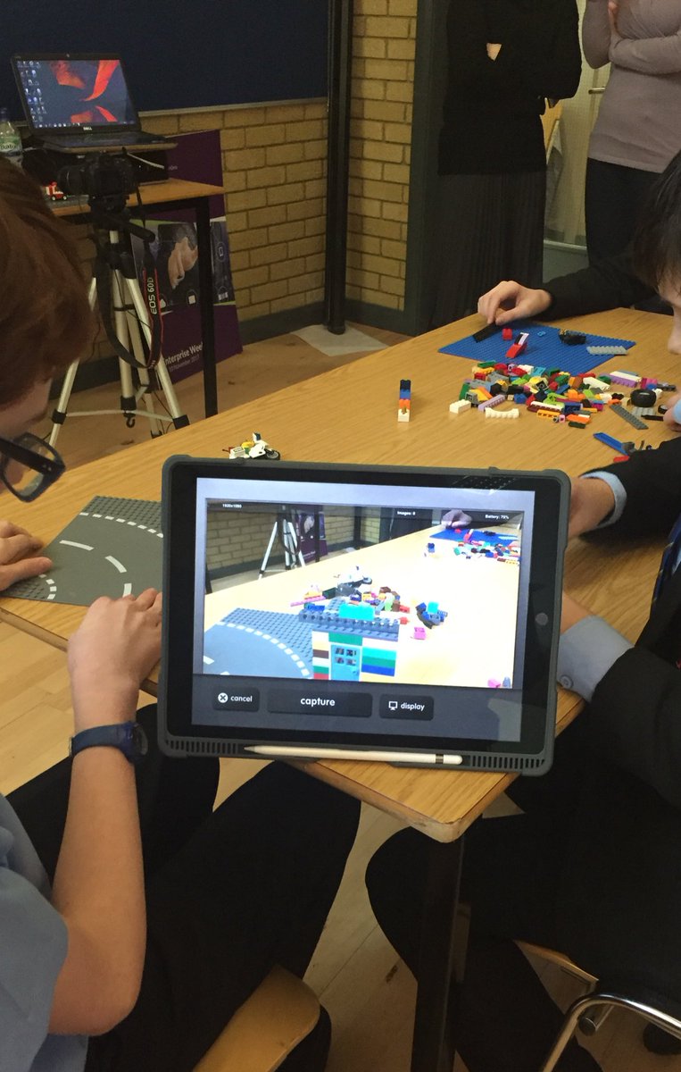 swccollege's tweet photo. Stop motion workshop with @Morgspenny was a great hit. Brilliant story. @fermanaghomagh #enterpriseweek https://t.co/u1o2uqW702