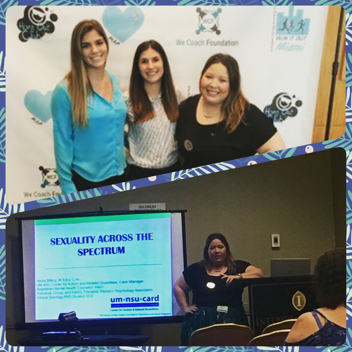 PediatricPsych's tweet photo. Our own, Alexis Bitting, M.S.Ed., presented on #Sexuality Across the Spectrum at the #TransitionConference in Doral, FL this weekend. https://t.co/QtFI3LUS3J