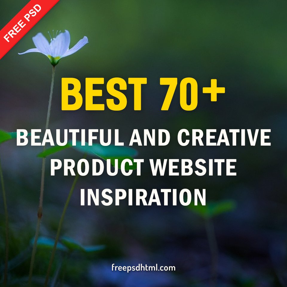 freepsdhtml's tweet photo. 70+ Creative Product Website Designs Inspiration
#free #Inspiration #product #website #designs https://t.co/1Sl57NDXy6 https://t.co/7QanJUkyu4