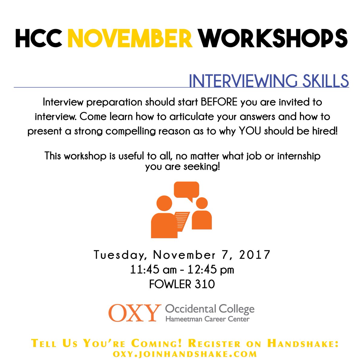 justicecorps info session occidental college