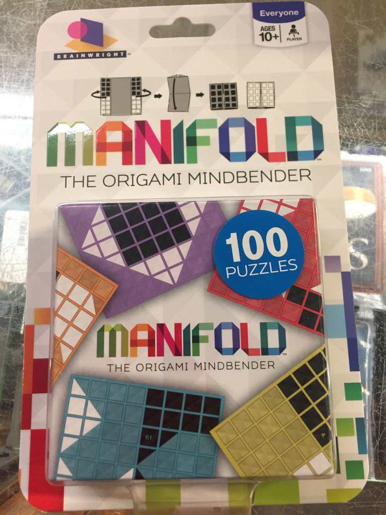 Origami meets puzzles. Can you fold it properly?