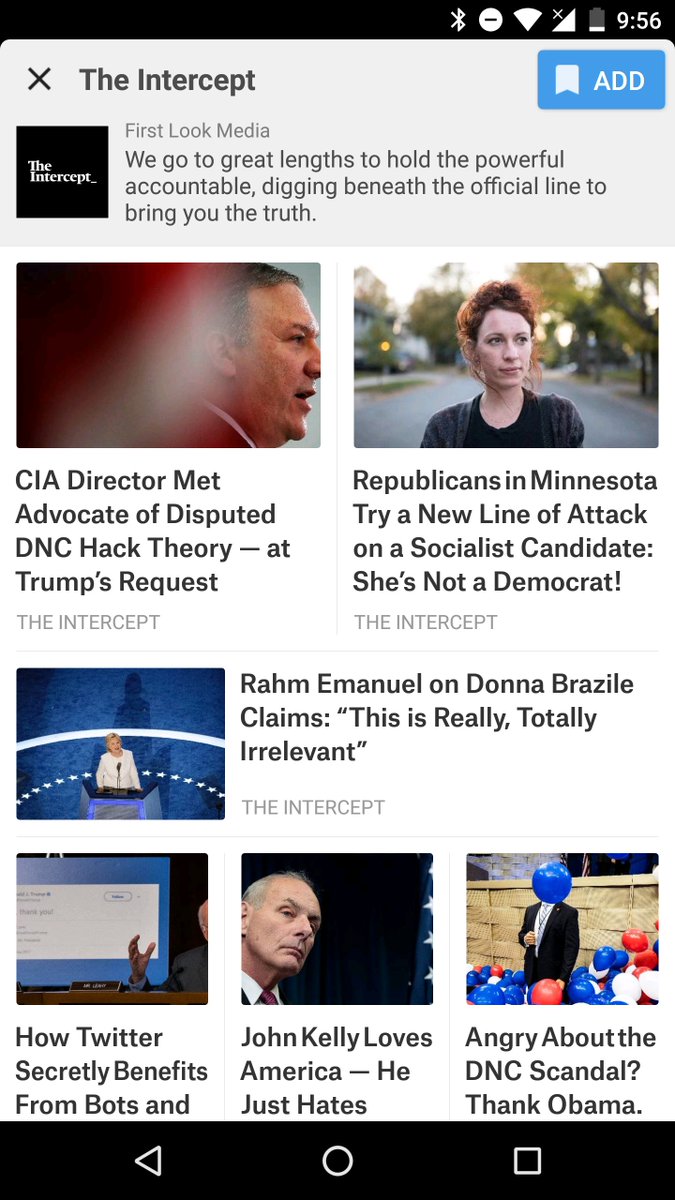 New channel! Add <a href="/theintercept/">The Intercept</a> tab on SmartNews for fearless, adversarial journalism on the topics that matter in today's news.