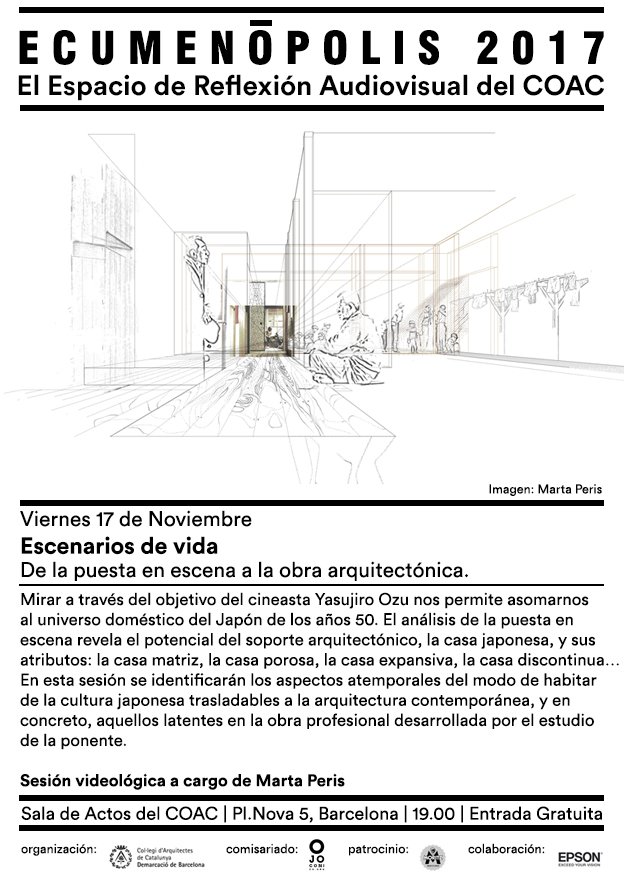 ojoconico's tweet photo. Viernes 17 Nov. 19h @COACatalunya 
Escenarios de Vida
Sesión videológica de Marta Peris.
Entrada + Moritz gratis
https://t.co/E6E9R7hFAU https://t.co/5uh1UkVBjL