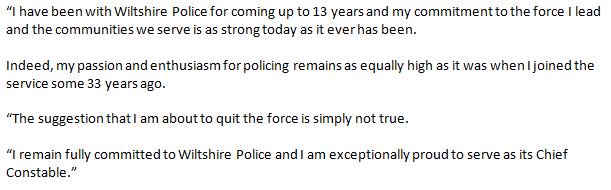 Chief Constable of Wiltshire Police tweet media