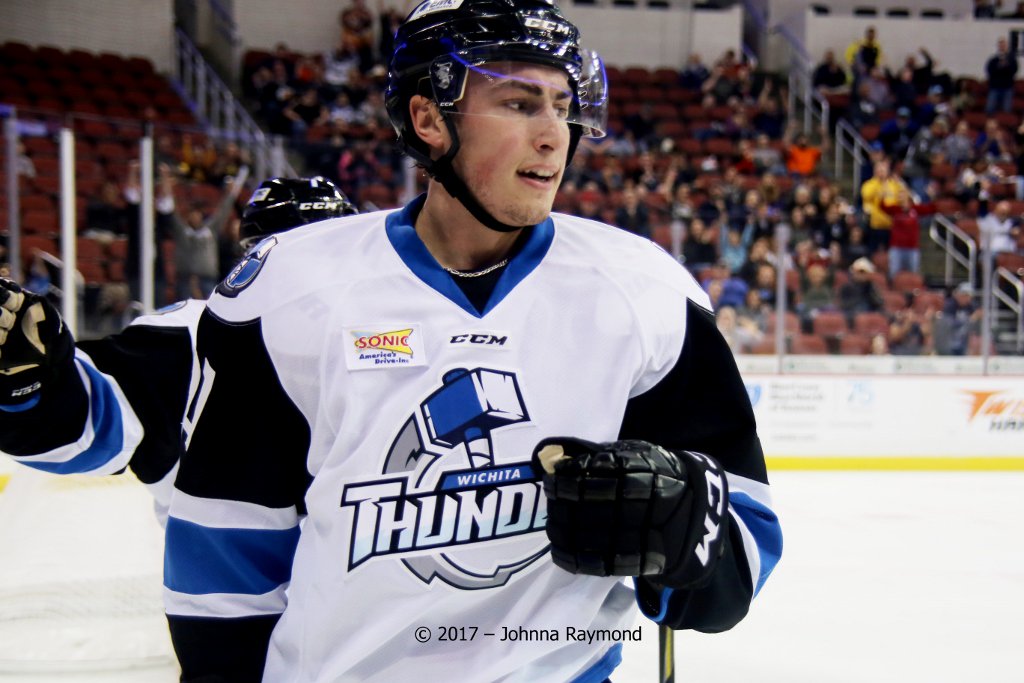 <a href="/EdmontonOilers/">Edmonton Oilers</a> <a href="/ECHL/">ECHL</a> <a href="/kyleplatzer/">Kyle Platzer</a> He led the <a href="/Wichita_Thunder/">Wichita Thunder</a> in scoring with 14 points (5g-9a) and was +9 in nine games. #Condors20