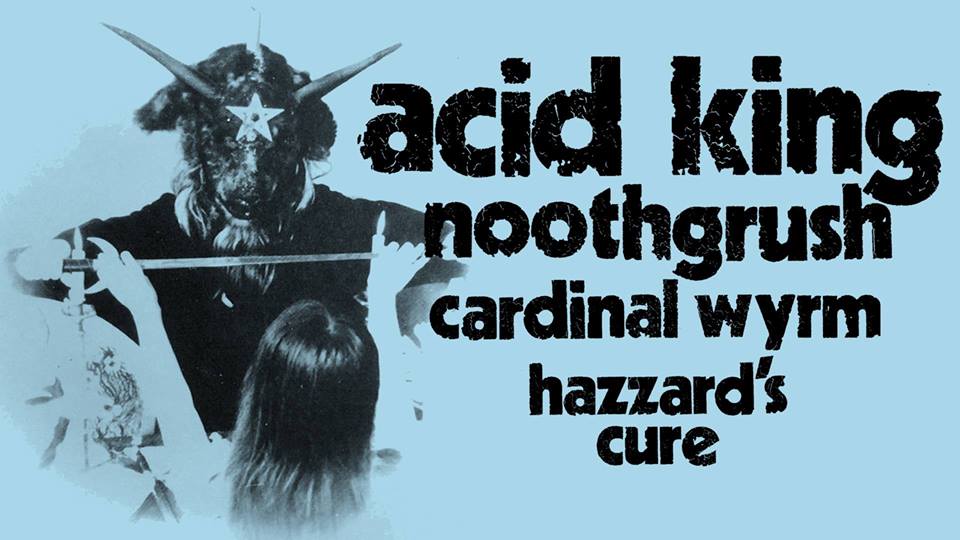 KXSFradio's tweet photo. Tickets are going fast: https://t.co/1UEqMdpB1i  
The show of the season @theeparkside #AcidKing @Noothgrushband @cardinalwyrm #Hazzardscure https://t.co/qFaavaBo2O