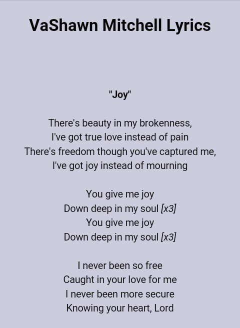 Simphiwe Simphiw36362520 Twitter Did you or a friend mishear a lyric from i've got the joy down in my heart by hymns? twitter