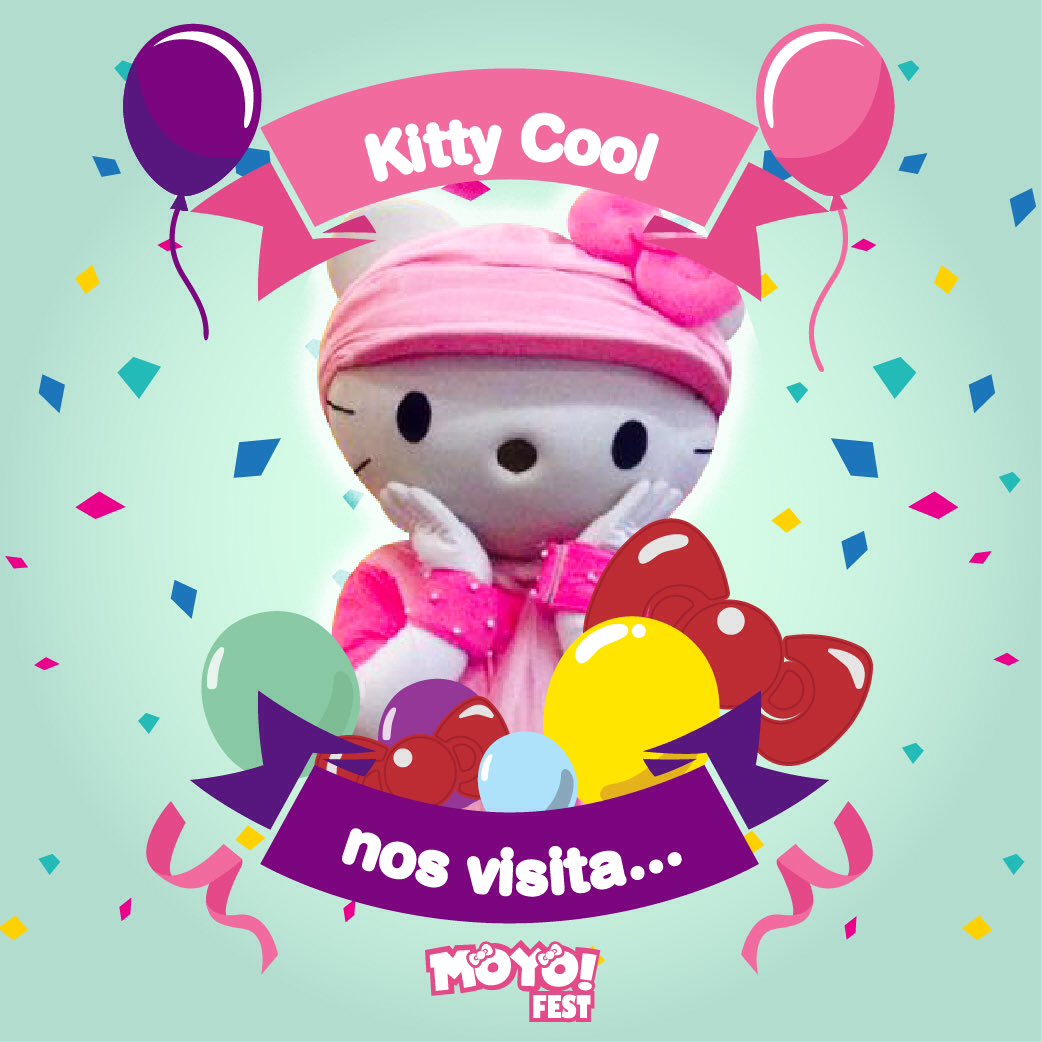 MoYoFest's tweet photo. ⚠️Anuncio oficial de medio día⚠️ 💕#KittyCool presente este 11 de Noviembre desde las 10:00 am 💕 https://t.co/GakhubW0ki