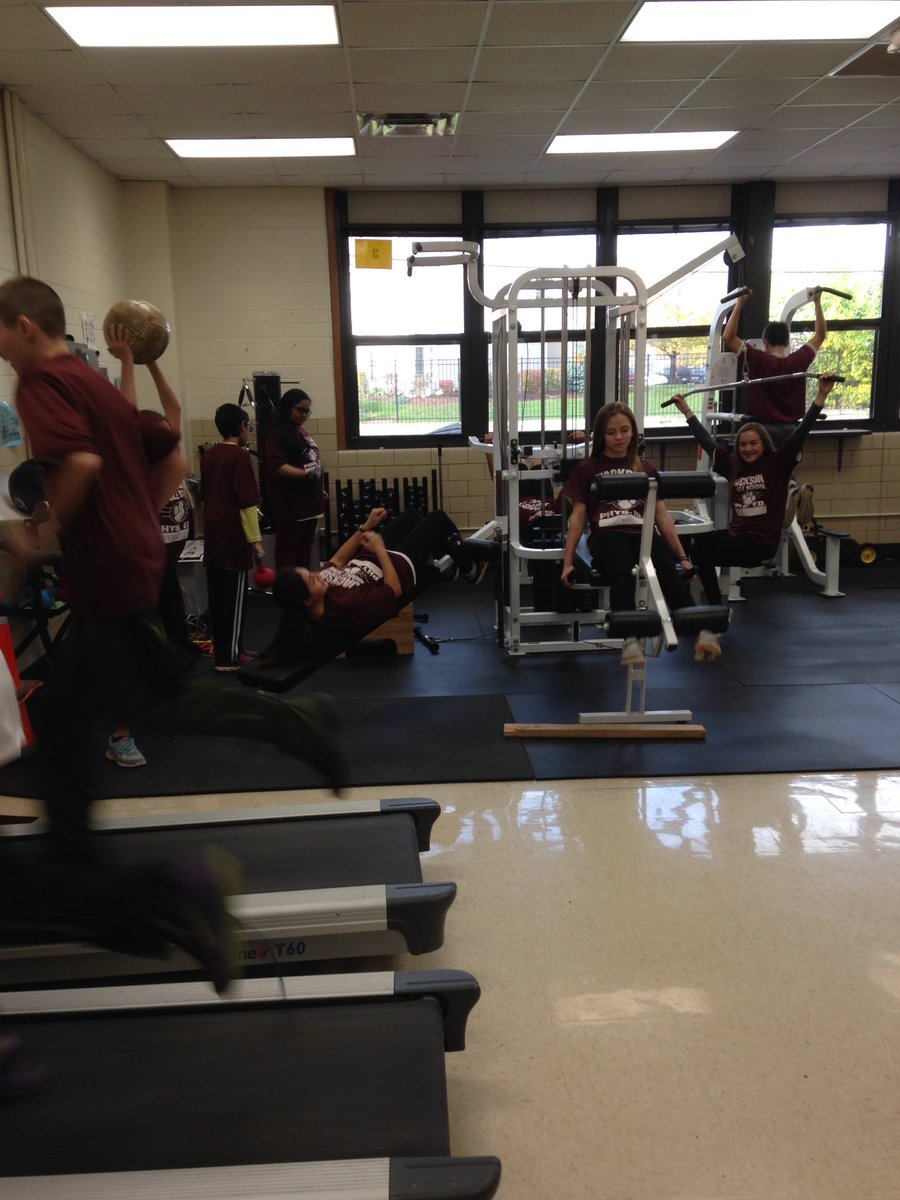 Can you point me to the weight room?🏋️‍♀️🏆Jackson students putting in work! #d45learn4life <a href="/D45Schools/">School District 45</a>