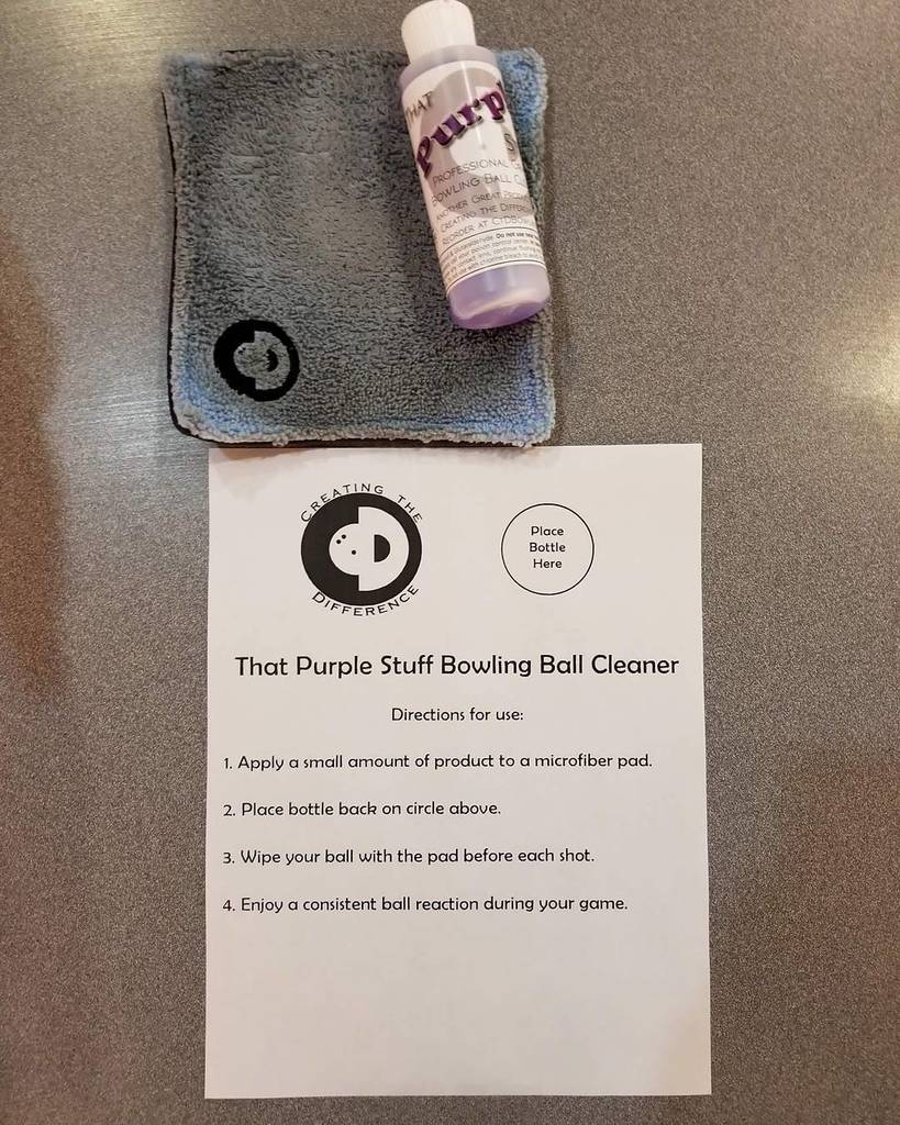 CreatingTheDiff's tweet photo. Yes #ThatPurpleStuff works! Ask all of the bowlers at the World Cup. We had the only product approved for use during competition at the Wor… https://t.co/krX4hv9gFP