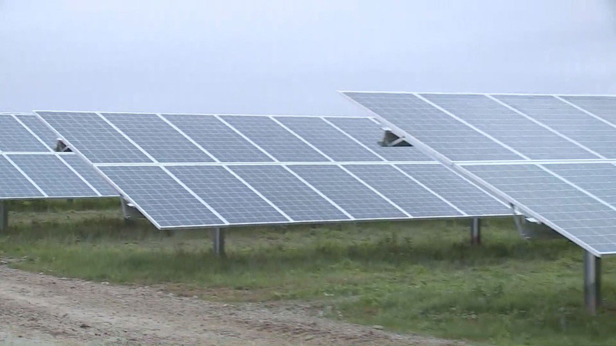 VeloSolarEnergy's tweet image. Cooperative Solar Farm One features 32,300 #solar panels capable of producing enough power for about 1,000 homes. bit.ly/2AimMK9