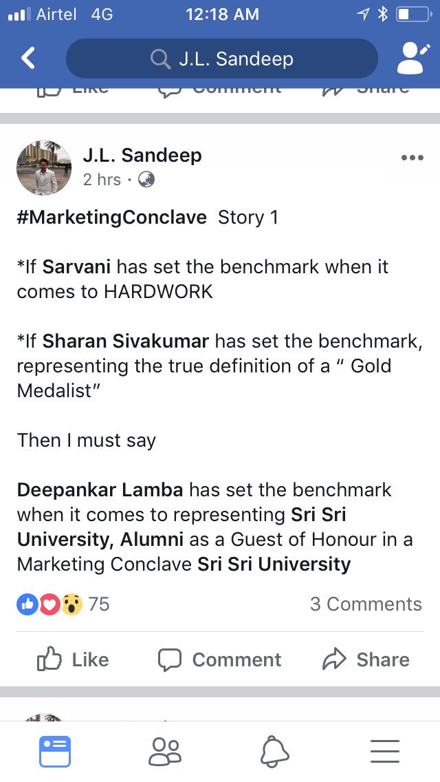 laxmanasandeep's tweet photo. #Concourse2017 #LifeatSSU https://t.co/rnHZDelqBc