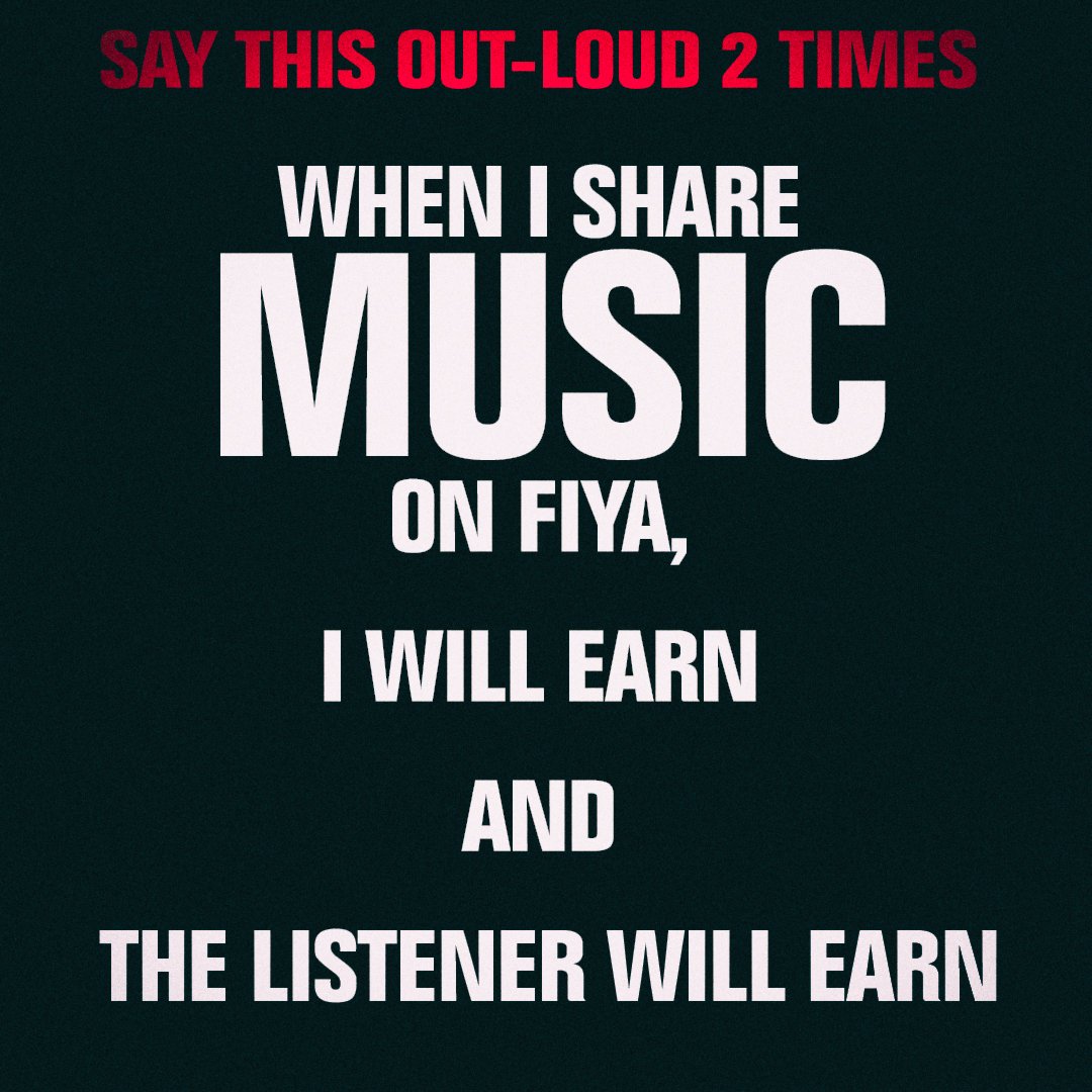FIYAPlatform's tweet photo. #SoundCloud  #indiemusic  Join the https://t.co/XKhdkyZQcj You can earn, Your Fan can earn and Anyone who shares your songs can earn.  👀💥 https://t.co/rQwgz1c1zn