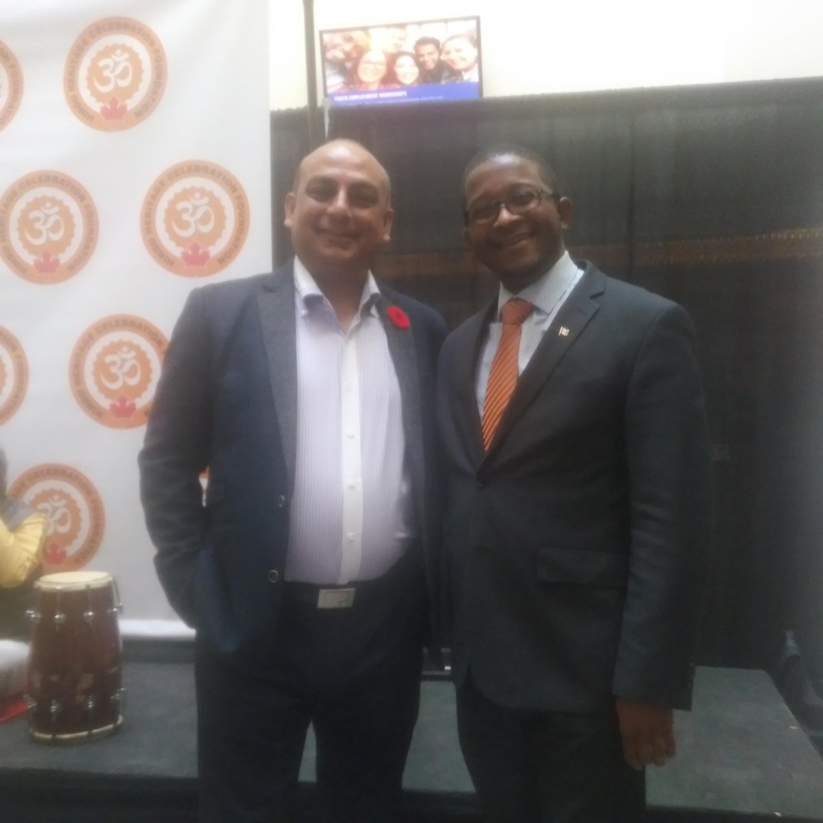 jermibers's tweet photo. Honoured to be at #Brampton City Hall today to celebrate #HinduHeritageMonth Flag Raising. #InclusionandEquity #BramptonFirst https://t.co/fS0jNmVkFS
