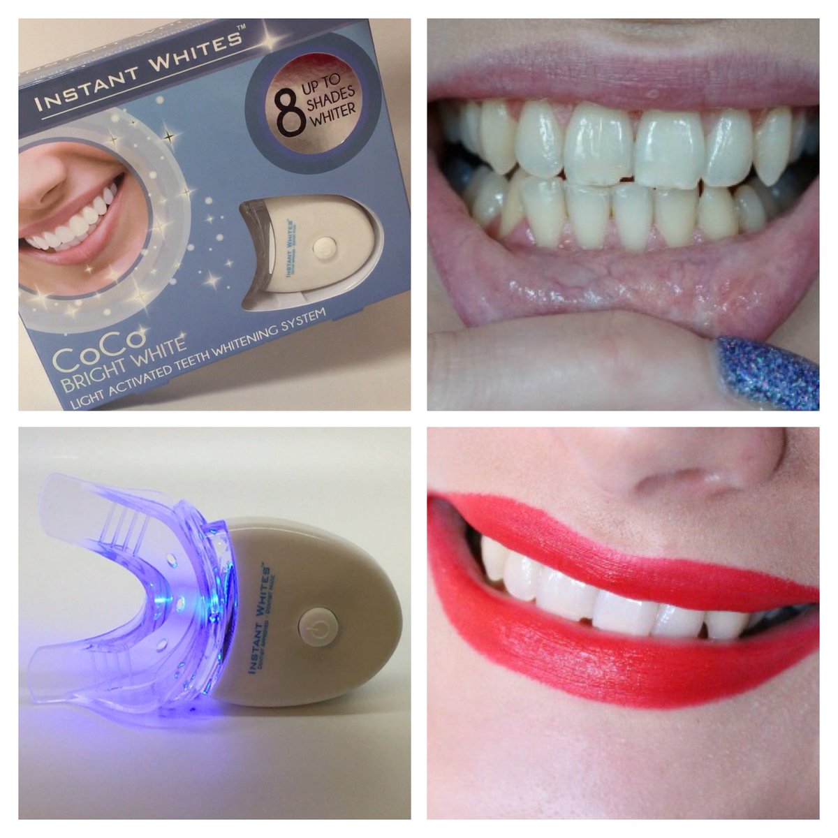 InstantWhites's tweet photo. Love your smile 💙
#lightactivated #whitening #sale
@LuceStephenson https://t.co/oYkN0DCamR
