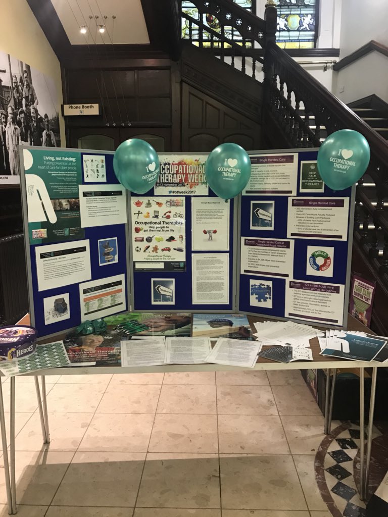 capel_bev's tweet photo. Celebrating Occupational Therapy week in Derbyshire #OTWeek2017 https://t.co/YQ9J6EgycS
