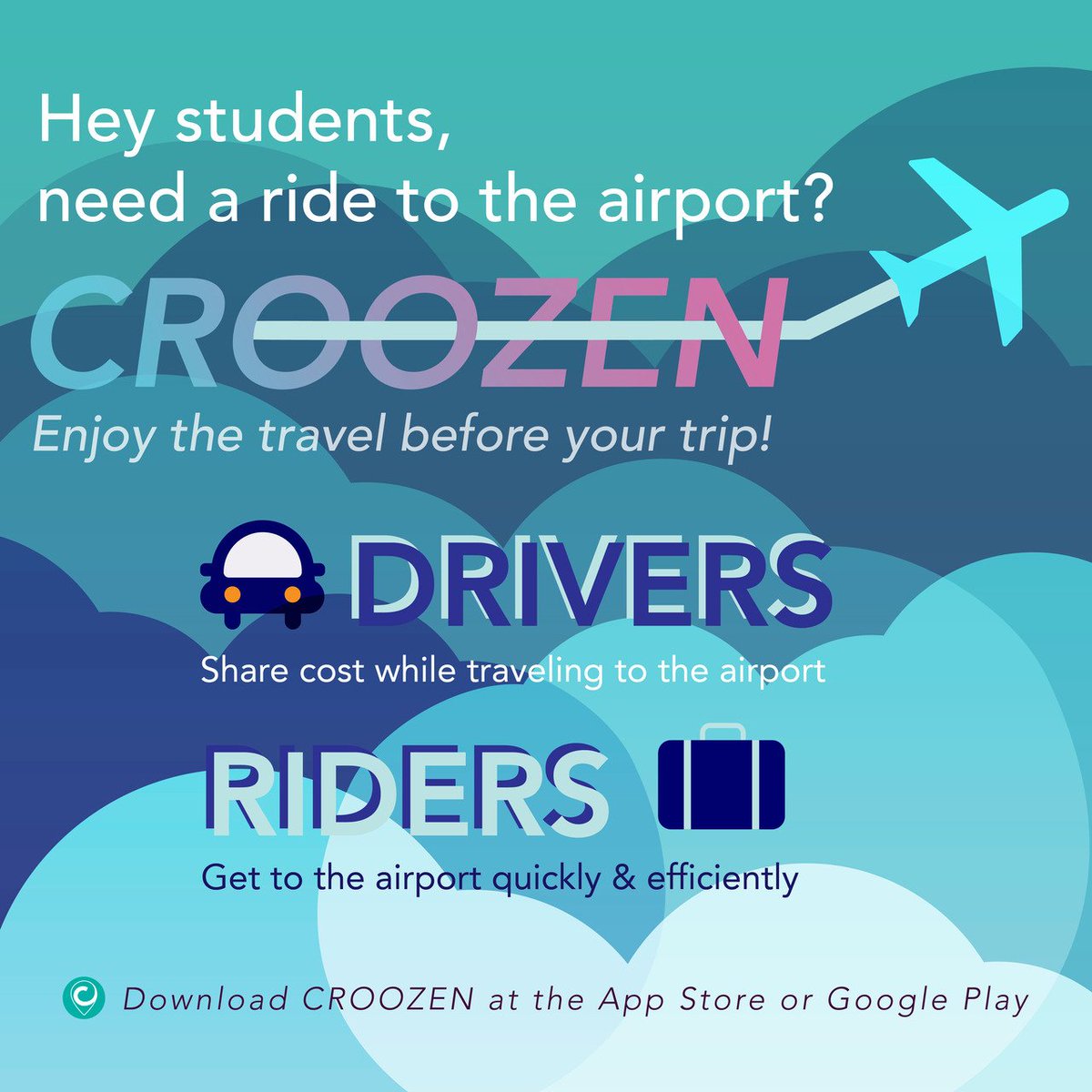psebuffalo's tweet photo. Hey Buffalonians! Need a ride to the airport? Or are you driving there but don't want to pay for gas or parking! Well use Crooze... #croozen https://t.co/2zxDxdLnEA