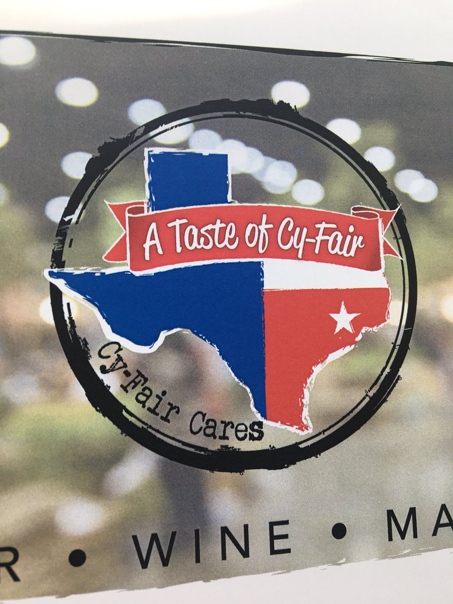 Shaff45's tweet image. #ATasteOfCyFair - Nov. 11 5-8pm. Over 40 restaurants, 26 breweries and 17 Wineries. All for Cy Hope. Tickets at atasteofcyfair.com