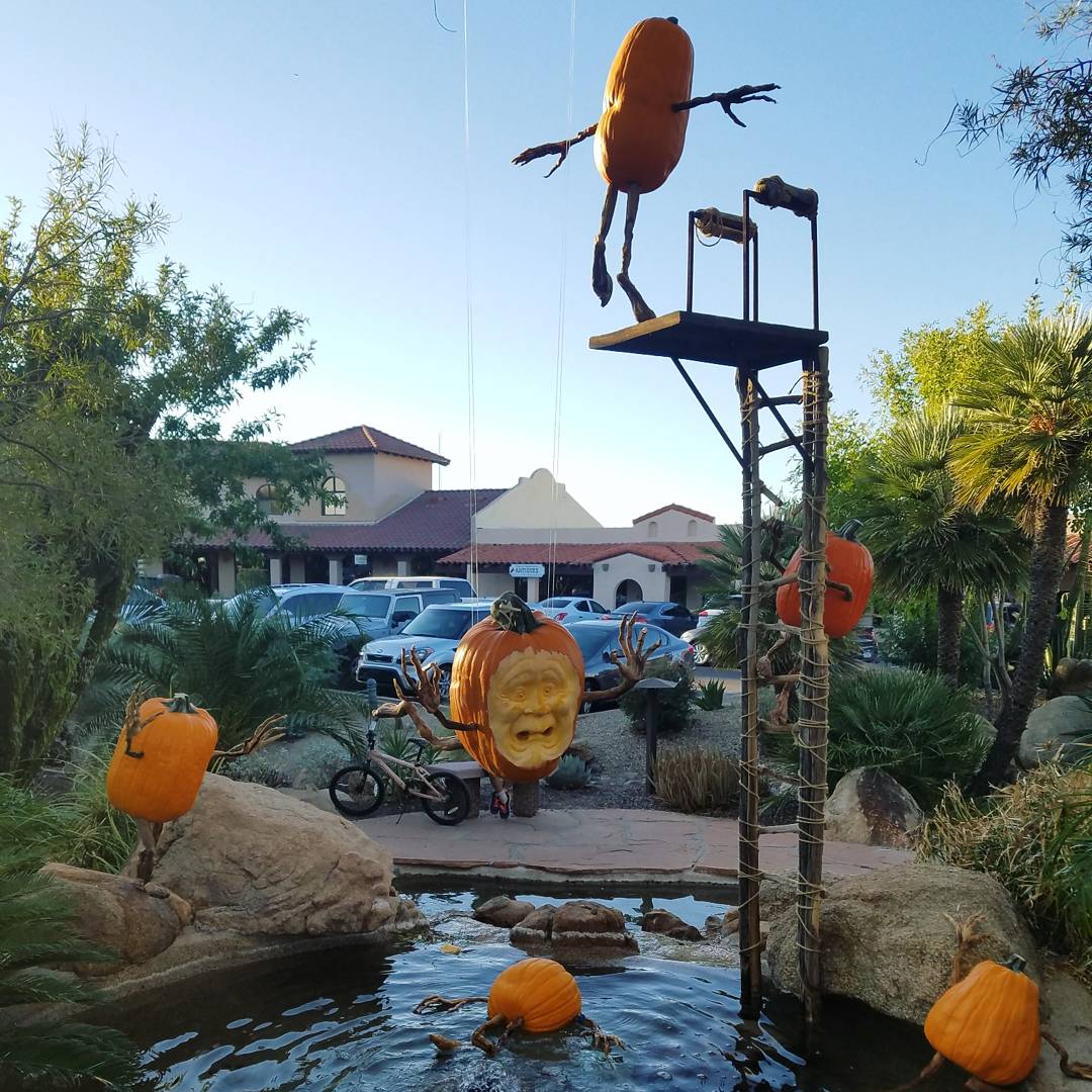 Coco on Twitter "Met a cool pumpkin man the other day at the Enchanted