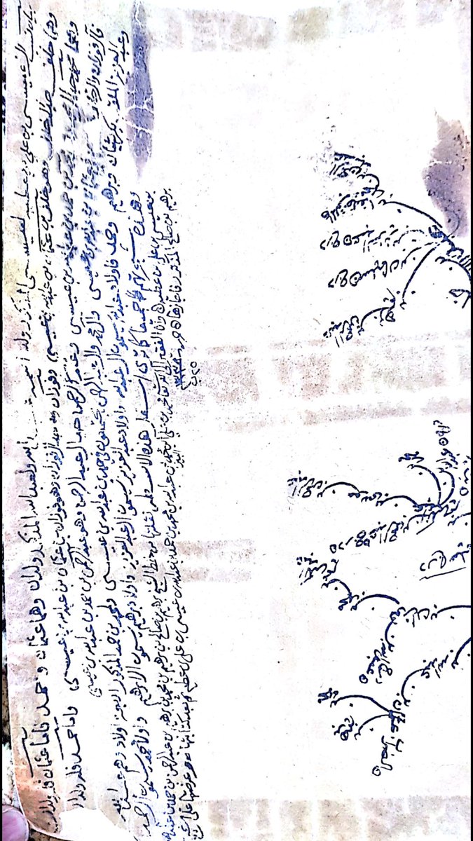 khalllaf's tweet photo. وثيقة خطية لشجرة آل عيسى لدى والدي محفوظة،قد قام بكتابتها الشيخ محمد بن علي البيز نقل من خط الشيخ المؤرخ إبراهيم بن صالح@almojwel
@eissaclub https://t.co/Ge7nMZadC3