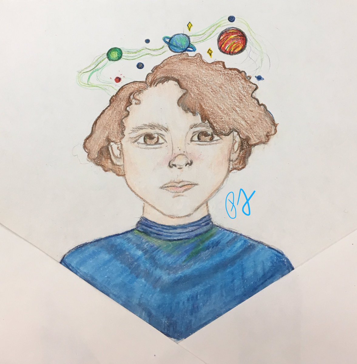 ItsPaytonFrench's tweet photo. Spacey Wyatt @FelloWyatt #wjoart #WJOART #art https://t.co/5pDfaMlZ6H