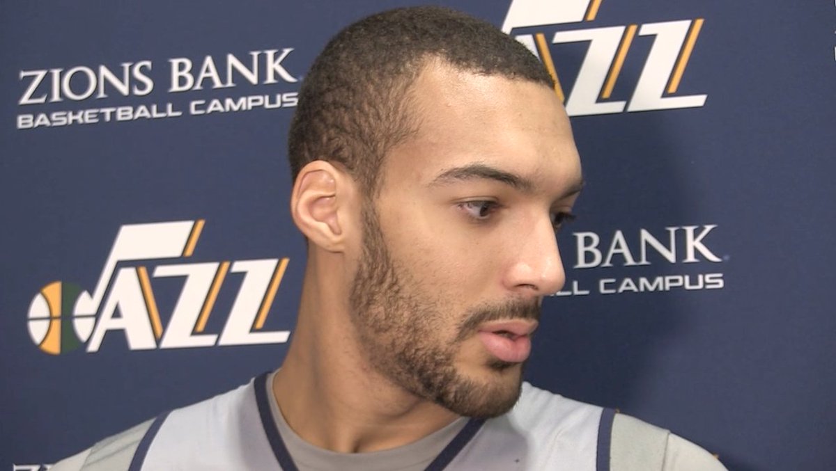 Rudy Gobert Shootaround Interview - 11.7.17  🎥🎥: on.nba.com/2j8xQWI  #PHIatUTA https://t.co/91ILBSJeAj
