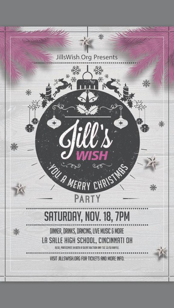 JillsWish's tweet photo. Please join us Nov.18th  #Jillswish You A Merry Christmas Fundraiser. Dinner, Drinks &amp; so much more. Tickets @ https://t.co/KTf5g0JcIu https://t.co/hZNh4NZBG9