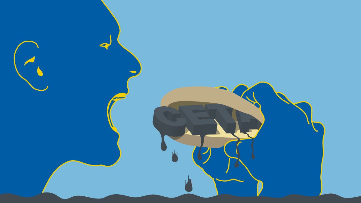 esthervivas's tweet photo. Lo que nos tragaremos con el #CETA: carne tratada con hormonas y promotores de crecimiento, colorantes alimentarios prohibidos hasta el momento y manzanas y salmones transgénicos  https://t.co/hTskwtXpna en @elperiodico #niCETAniTTIP #NoalCETA https://t.co/pcOWys5UIv
