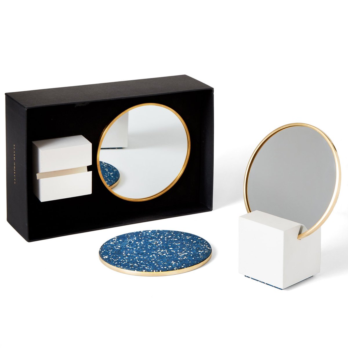 Check our our Classic Slash Vanity Mirror on <a href="/dominomag/">Domino</a> #design #trend thank you @jillkrasny !! domino.com/mirror-in-ston…