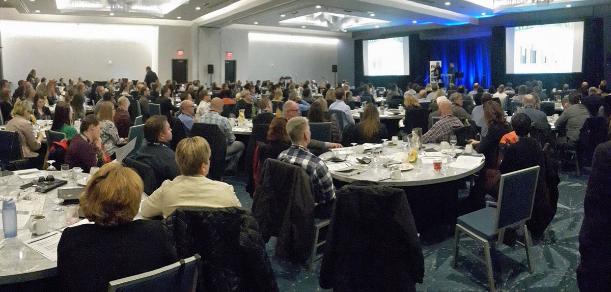 ERISInformation's tweet photo. Happening now: a full house @ESAARemTech REGULATORY AND GOVERNMENT UPDATES FORUM in Edmonton, AB #albertaenvironment https://t.co/d70uqOiUev https://t.co/SoWjf59zzT