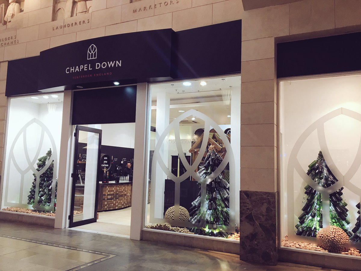 ChapelDownWines's tweet photo. Introducing the Chapel Down pop up shop at Bluewater this Christmas! Stay tuned for new releases &amp; exclusive events here this Christmas! https://t.co/cS5KbMWLaF