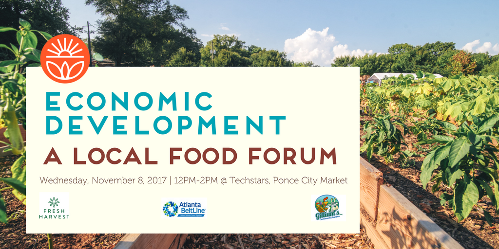 thefoodwell's tweet photo. Can't make it to the Economic Development Local Food Forum? No worries! You can follow the conversation with us on Twitter w/ #LocalFoodATL https://t.co/ol2r7RTPND