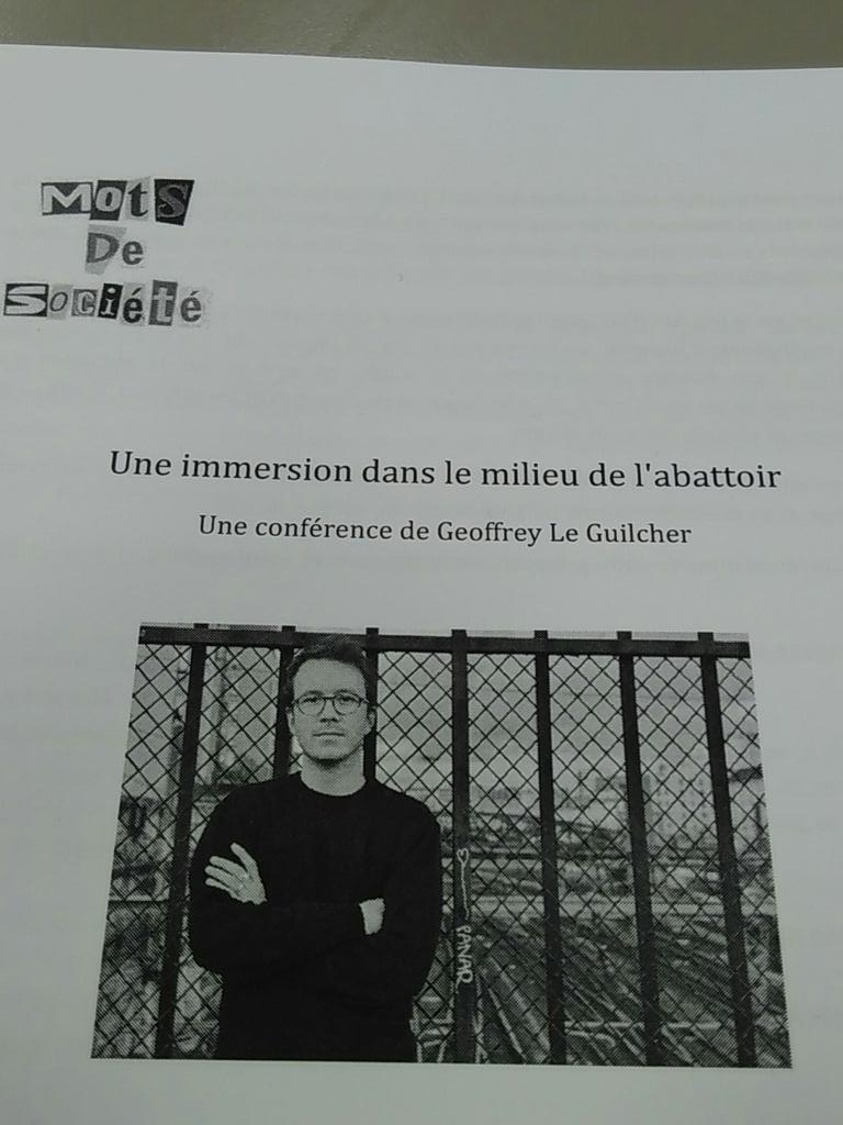 Draven974's tweet photo. Geoffrey Le Guilcher #SteakMachine #abattoirs
Qui sont ces personnes qui mettent à mort toute la journée dans le sang ? Comment s'est vécu ? https://t.co/wAxrcww7IN
