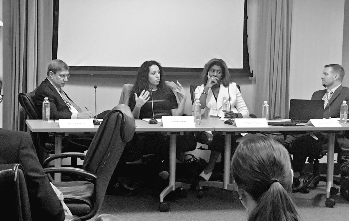 SteveESpaulding's tweet photo. “Election security is national security,” @LindsKerr1 tells @CommonCause #Blueprint2017. Upgrade elections systems; pass #HonestAds Act. https://t.co/L4yxyLpF0e