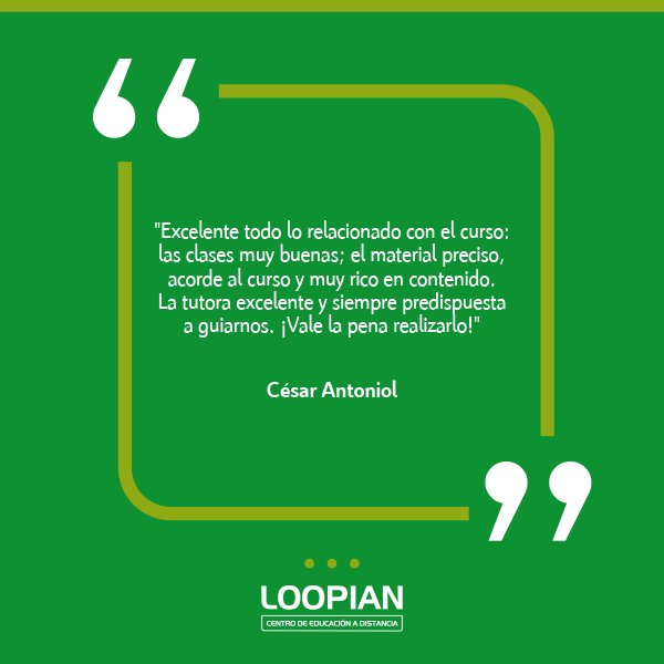 loopian's tweet photo. Es un orgullo saber que nuestros alumnos nos recomiendan ¡Gracias César por elegir Loopian! https://t.co/PzPI4Kl6nk
