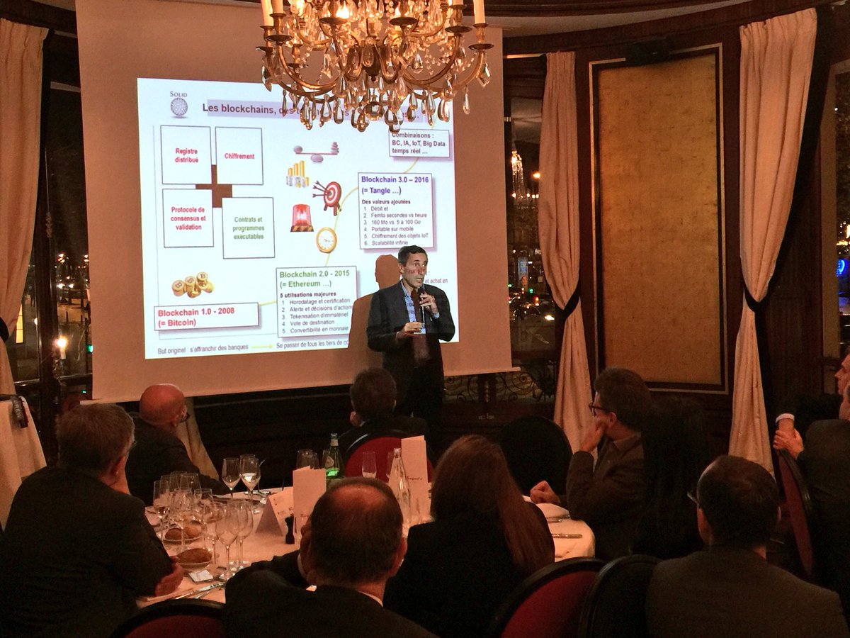 Un grand honneur pour #AgoraDAF de recevoir ce soir <a href="/Pierre_Paperon/">Pierre Paperon</a> sur la #BlockChain #DAF #Finance #CFO #DirecteurFinancier