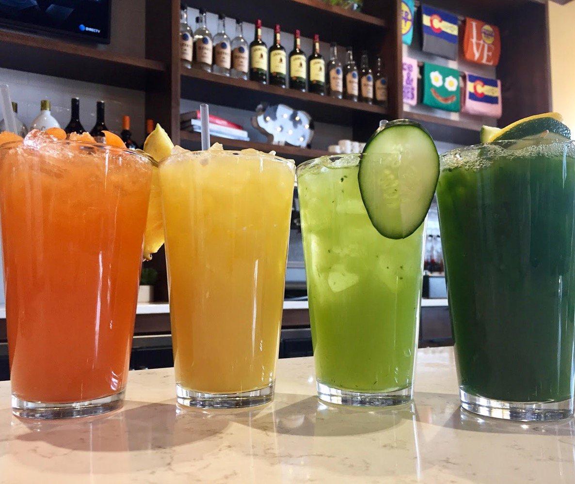 Drink the rainbow. 🌈