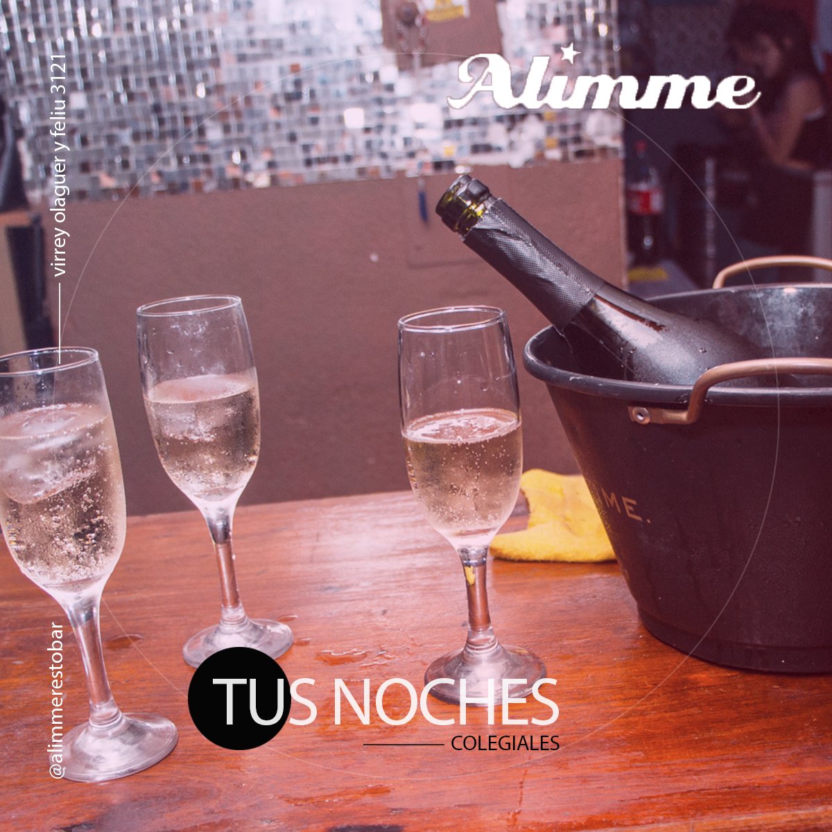 AlimmeRestoBar's tweet photo. Veni a pasar tus mejores #noches en #alimme 😜😎👇 https://t.co/fU87cClxnv