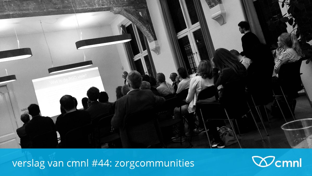 Kijk eens! Op de site van <a href="/InspireNL/">Inspire</a> staat het verslag van #CMNL 44: #communities in de #zorg. Lees je mee? 👉🏻 inspire.nl/blog/bijeenkom… #cmgr