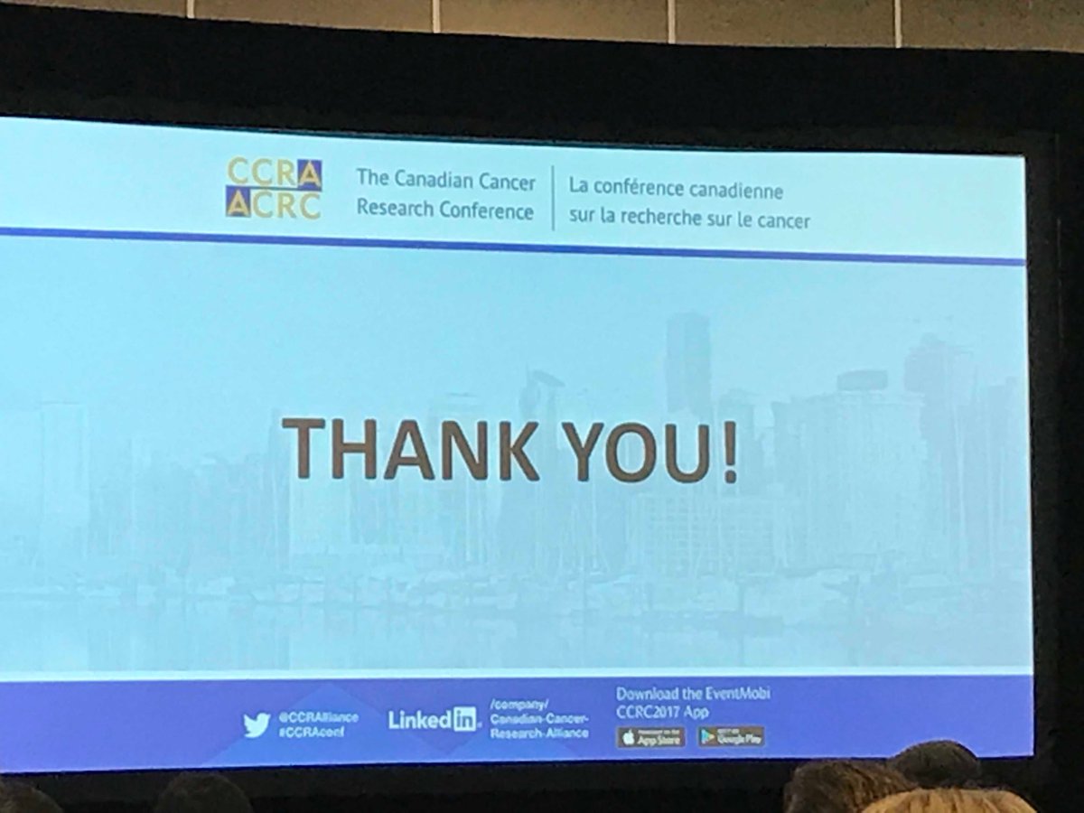 nicoleinscience's tweet photo. Thank you for a great #CCRAconf conference @CCRAlliance including supporters, patients and the one thousand attendees https://t.co/KaXbBEMj0Q