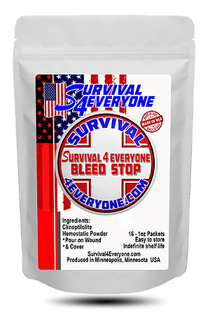 "BLEED STOP is great sealer, especially for men on blood thinners that shave ... stops the nicks instantly."  survival4everyone.com/bleed-stop
