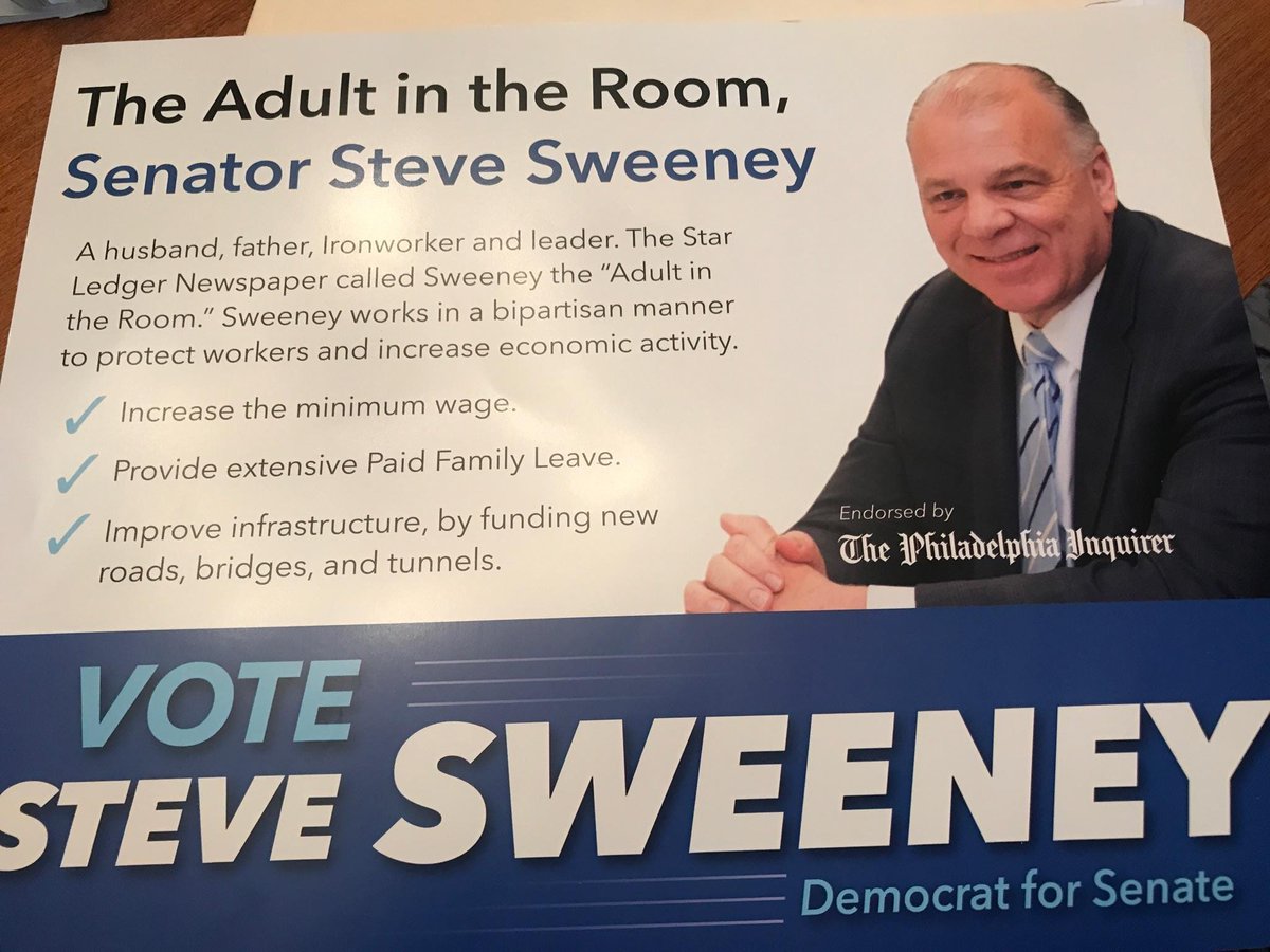 <a href="/barrykid1/">Barry Saide</a> <a href="/NJEA/">NJEA</a> <a href="/NJSenatePres/">Steve Sweeney’s old @</a> Trashes teachers, sells us out, mails that garbage. #Can'tTrustSweeney. #njeavotes