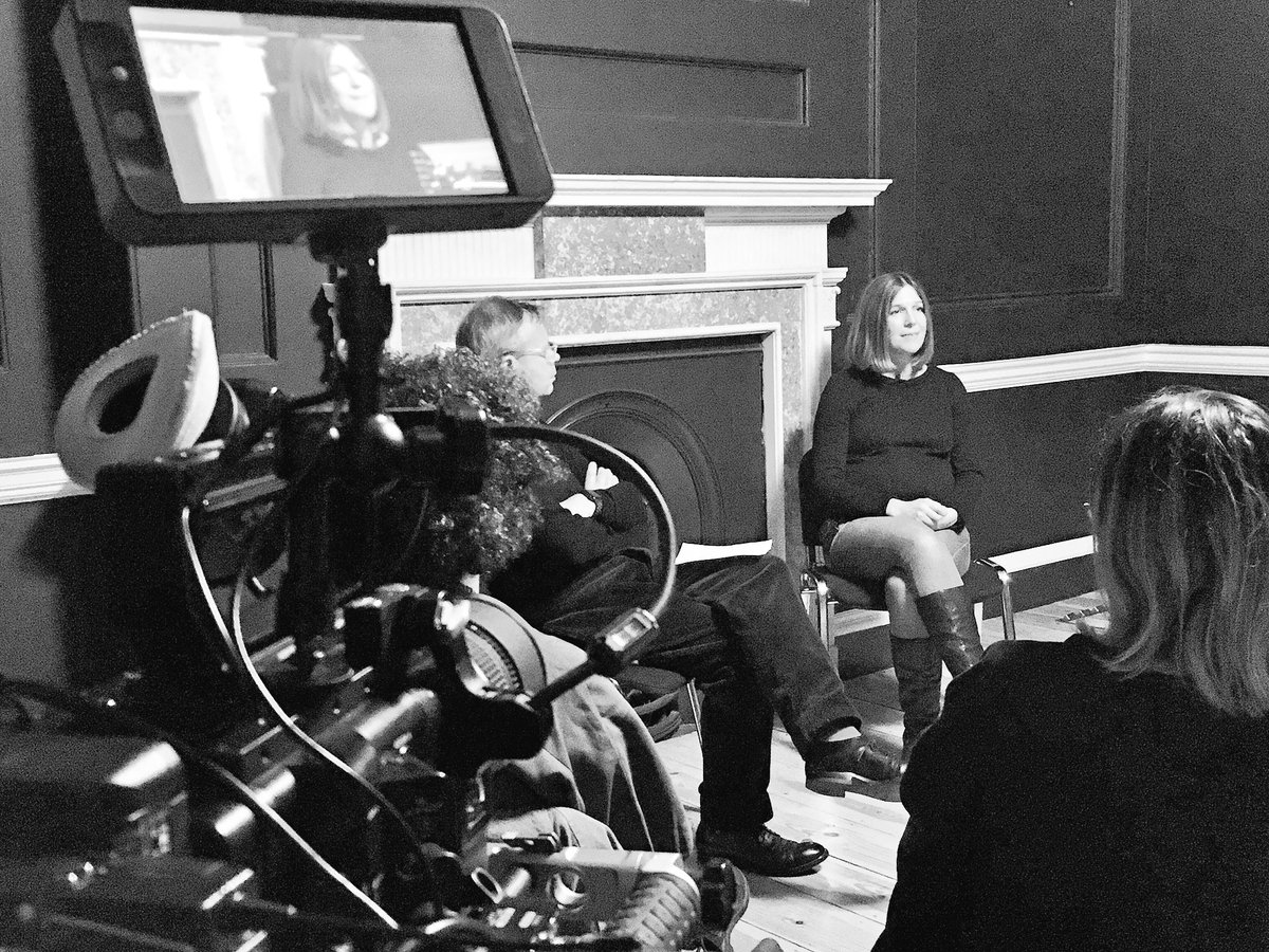 Filming my old friend <a href="/charlie_h0ward/">Charlie Howard</a> talking this evening. What an incredible woman and so proud of her. Bravo Charlie x