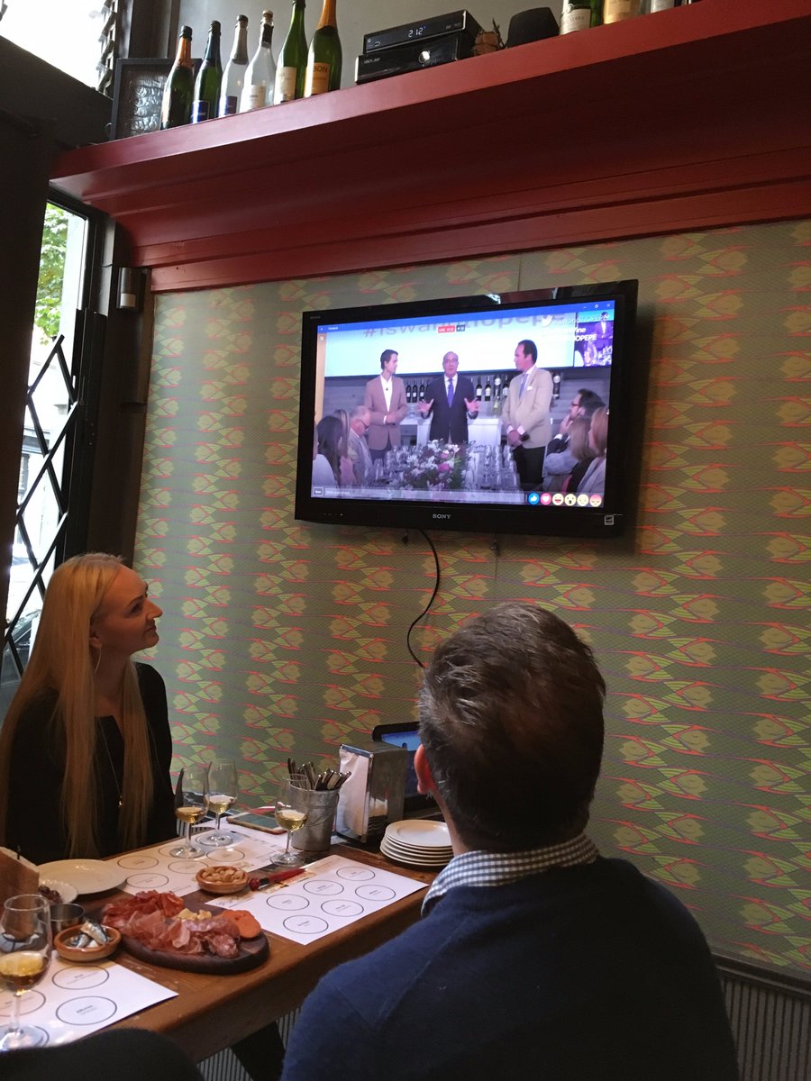 Thank you Antonio Flores and <a href="/GonzalezByassUK/">Gonzalez Byass UK</a> for a wonderful #sherryweek tasting <a href="/SardineCan1/">Sardine Can</a>, our guests enjoyed it very much!
