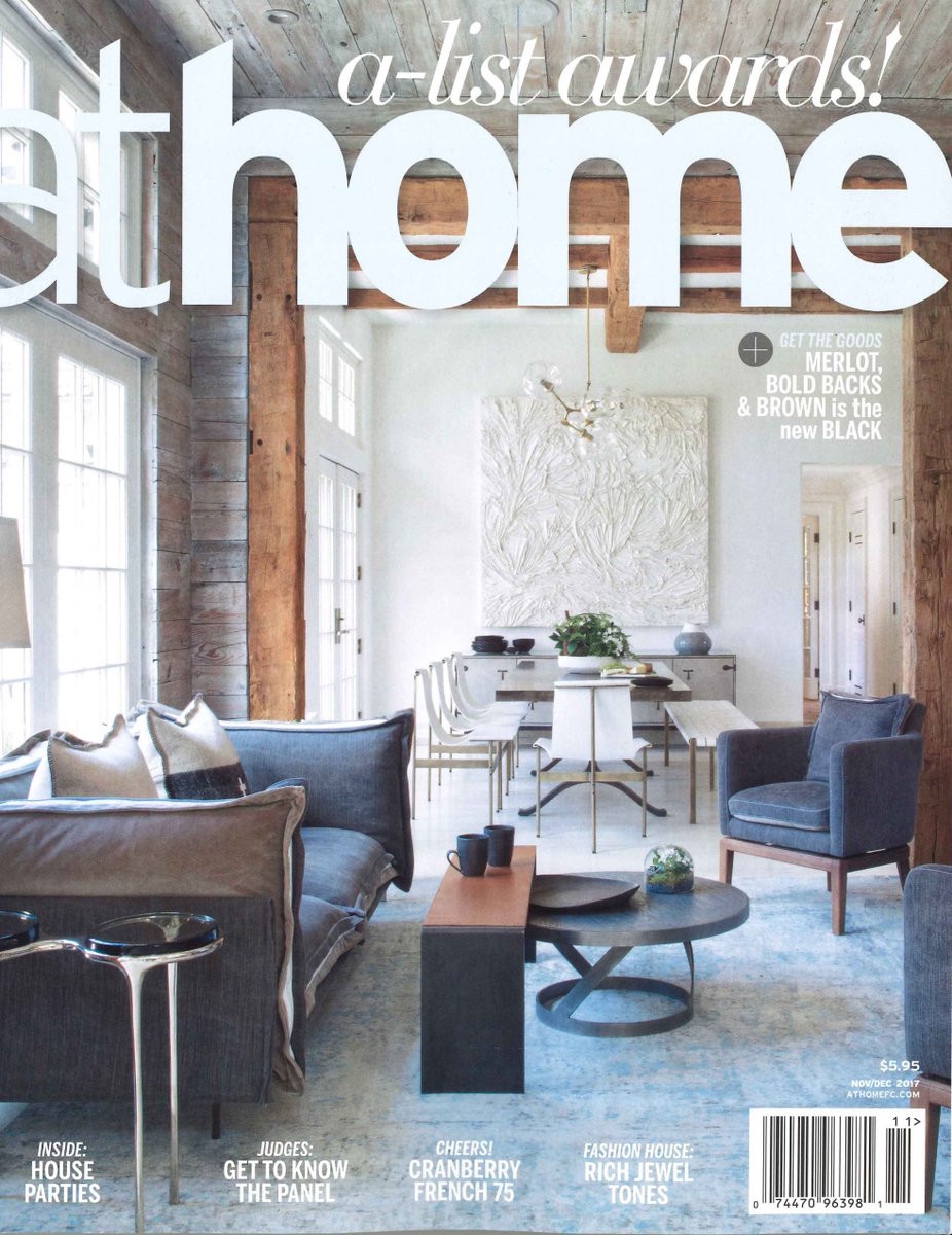 #ChristopherGuy featured in At Home Magazine.
Discover the Cambre collection: bit.ly/2znYi2F
#chair #furniture #seating #design