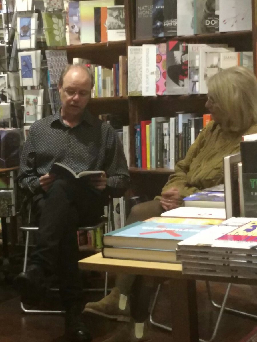 JacarandaBooks's tweet photo. Author @JustinFoxAfrica reads an emotional, picturesque description of encountering one of #TheImpossibleFive at @WELBooks https://t.co/9LFgHEQqYO